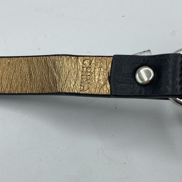 Michael Kors MK Signature Logo Belt Bag Pouch Fanny Pack Black‎ Faux Leather - Picture 7 of 12